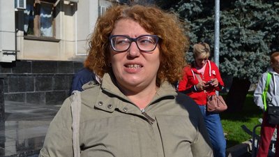 П'ятий день без світла. Одеські ветерани АТО та переселенці вийшли під будівлю ОДА на мітинг