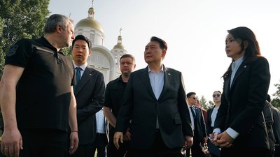 Президент Південної Кореї прибув до Києва з неанонсованим візитом