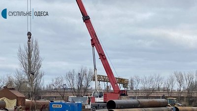 Забили 16 паль. Що відомо про будівництво дороги до Одеського порту