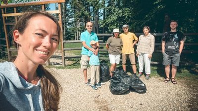Прикарпатська волонтерка розповіла, як організувати екологічний відпочинок