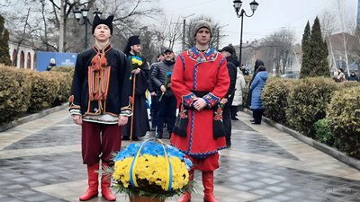 У Кропивницькому відзначають День Соборності України У Кропивницькому відзначають День Соборності України