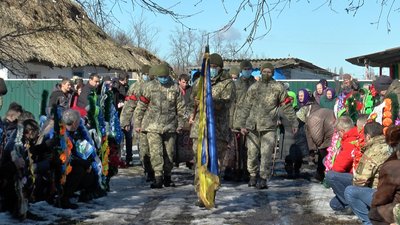 Поховання воїна в селі Степанівка Семенівського району Поховання воїна в селі Степанівка Семенівського району