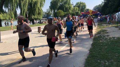 У Франківську стартували змагання SwimRunIF У Франківську стартували змагання SwimRunIF