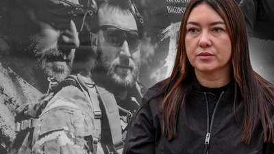 Акція пам'яті у Чернігові: дружина загиблого воїна організувала акцію пам'яті
