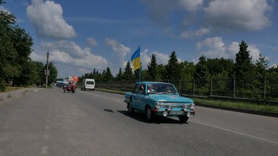 На Черкащині відбувся фінальний піт-стоп Всеукраїнського марафону ретро-автомобілів