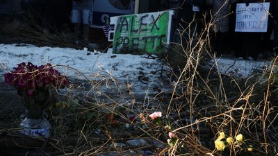 Місце вбивства Алекса Претті