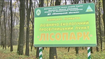 У Вінниці прибирали Лісопарк від сміття У Вінниці прибирали Лісопарк від сміття