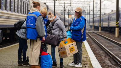 Евакуаційний потяг із Дніпропетровської області прибув до Мукачева
