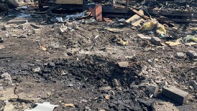 Розбите приміщення на Харківщині Розбите приміщення на Харківщині