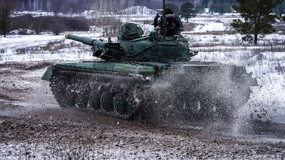 У Харкові на замовлення Міністерства оборони модернізували танк Т-64БВ У Харкові на замовлення Міністерства оборони модернізували танк Т-64БВ