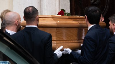 Прощання з Валентіно Гаравані в Римі, 21 січня 2026 року