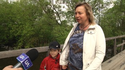 На Житомирщині на мосту через річку утворилася діра – на реконструкцію потрібно 5 мільйонів гривень На Житомирщині на мосту через річку утворилася діра – на реконструкцію потрібно 5 мільйонів гривень