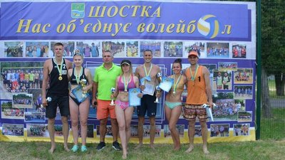 Турнір з пляжного волейболу відбувся на Сумщині