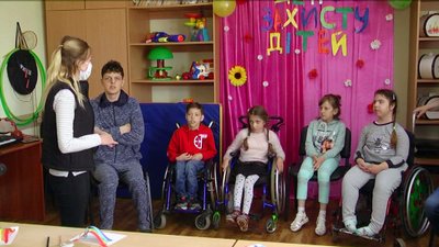 8 дітей з інвалідністю перебувають у реабілітаційному центрі у селі Дорожне, що на Вінниччині