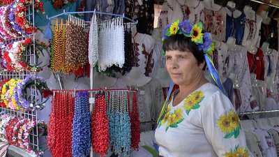 Учасниця Сорочинського ярмарку Учасниця Сорочинського ярмарку