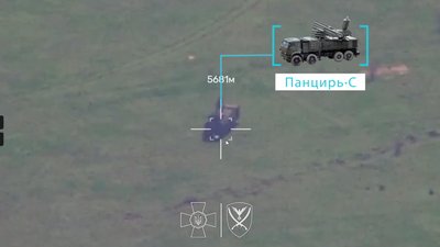 На ТОТ Запорізької області знищили російський комплекс Панцирь-С