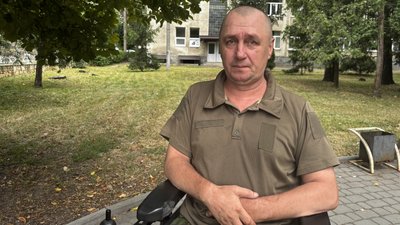 Ветеран російсько-української війни Андрій Жолонко