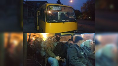 Рівне: масковий режим у маршрутках й тролейбусах Рівне: масковий режим у маршрутках й тролейбусах