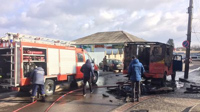 У Володимирі-Волинському вибухнула автівка У Володимирі-Волинському вибухнула автівка