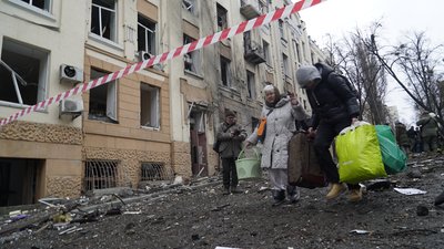 Наслідки удару по центру Харкова 5 лютого: фото