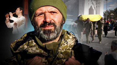 Костянтин Слободенюк, актор, сопілкар, військовий, загинув на фронті: прощання у Чернігові
