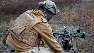 Війна, військовий, FPV-дрон, 48 ОАБр