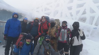 28 кілометрів за 5 днів: одесити повернулися з зимового походу горами 28 кілометрів за 5 днів: одесити повернулися з зимового походу горами