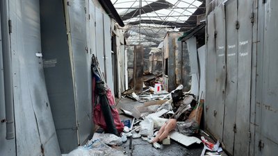 Закрили ринок у Дружківці після обстрілу 4 лютого
