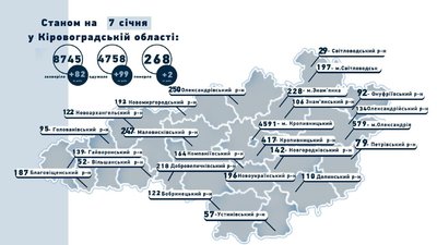 Від коронавірусу за добу померли 2 жителів Кіровоградщини, 82 захворіли Від коронавірусу за добу померли 2 жителів Кіровоградщини, 82 захворіли