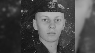 Солдат Віталій Скрипченко з села Озеряни на Чернігівщині Солдат Віталій Скрипченко з села Озеряни на Чернігівщині