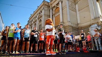 Старт забігу Старт забігу