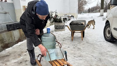 Жителька Добропілля Клавдія Донецька область