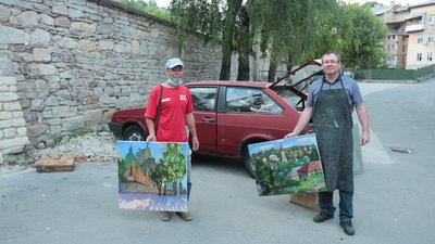 На Тернопільщині стартував міжнародний пленер, присвячений творчості Пінзеля На Тернопільщині стартував міжнародний пленер, присвячений творчості Пінзеля