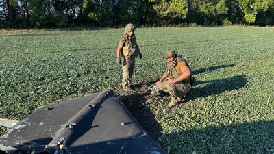 Вибухотехніки знешкодили російський безпілотник
