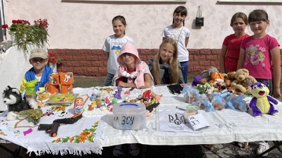 У громаді на Тернопільщині діти зібрали для ЗСУ понад 40 тисяч гривень