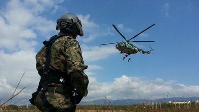 Російські прикордонники розмістилися на кордоні Вірменії з Азербайджаном