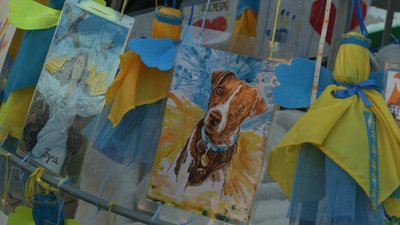 В Івано-Франківську відкрили "Ялинку перемоги"