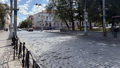 Вулиця Героїв Майдану від Кафедральної до Митрополита Гакмана