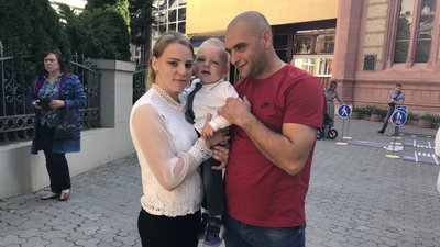 Змагання зі стронгмену між відомствами Закарпаття в Ужгороді