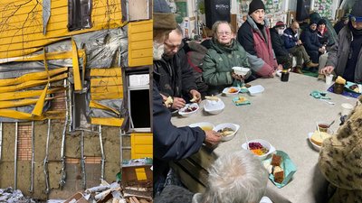 У Бахмуті російські війська обстріляли "пункт незламності", є загиблий та поранені