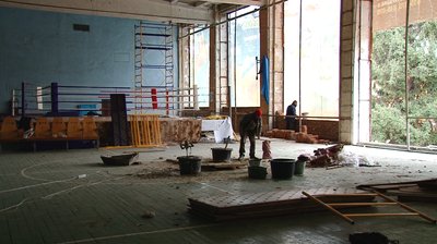 Ремонт спортшколи "Полтава" Ремонт спортшколи "Полтава"