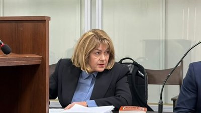 Тетяна Крупа на судовому засіданні