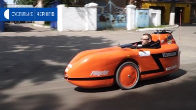 Проїхав 400 км на саморобному веломобілі. Олексій Ганшин. СУСПІЛЬНЕ | ЛЮДИ
