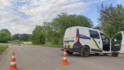 На Черкащині під колесами автомобіля загинув неповнолітній велосипедист