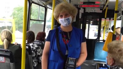 Працює кондукторкою майже 25 років. Ганна Лисковець. СУСПІЛЬНЕ | ЛЮДИ