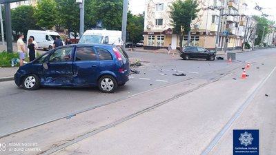 У центрі Житомира у ДТП двоє людей отримали травми