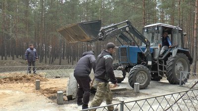 На місці працювали комунальники На місці працювали комунальники