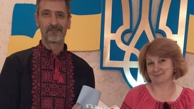 Військовий з Тернополя одружився на Донеччині Військовий з Тернополя одружився на Донеччині