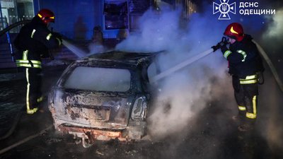 ДСНС Одещини, атака РФ на Одесу 9 лютого