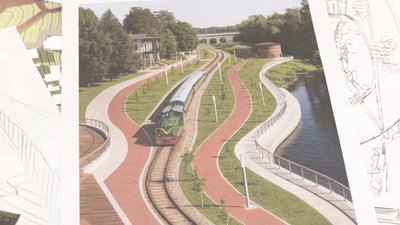 Студенти Луцького вишу розробляють просторову концепцію реконструкції дитячої залізниці Студенти Луцького вишу розробляють просторову концепцію реконструкції дитячої залізниці